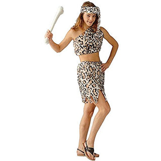 Adult Women's Sexy Cavewoman Costume (Size: Standard 8-12)