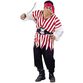 Adult Men's Plus Size Pirate King Costume (Size: XX-Large 44-48)