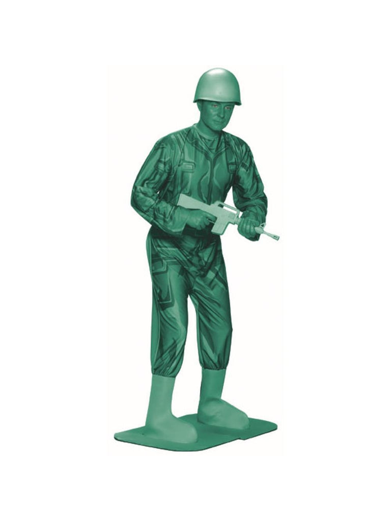 Adult Green Army Man Costume-COSTUMEISH