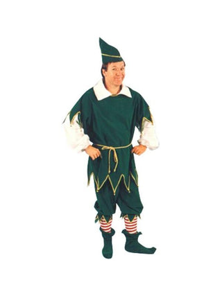 Adult Velvet Elf Costume-COSTUMEISH