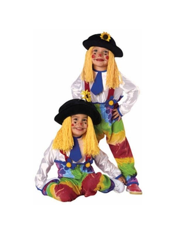 Childs Yarn Clown Costume-COSTUMEISH