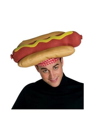 Adult Hot Dog on a Bun Hat-COSTUMEISH