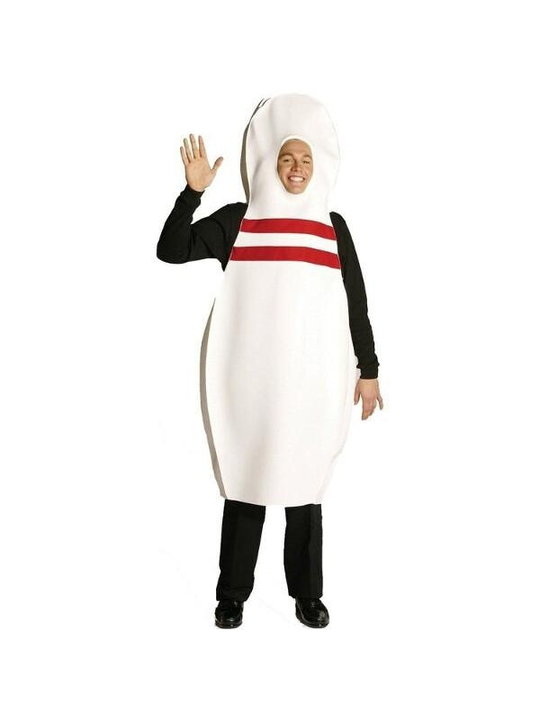 Adult Bowling Pin Costume-COSTUMEISH
