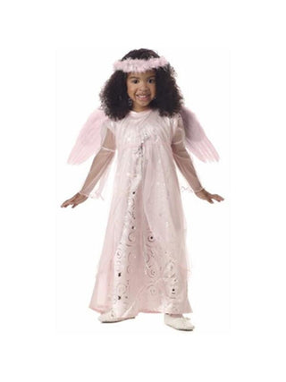 Toddler Pink Harmony Angel Costume-COSTUMEISH