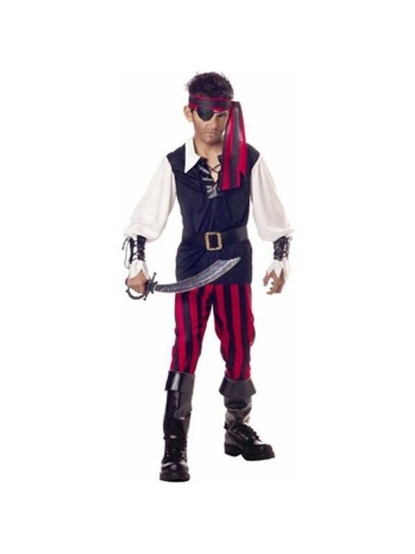 Child's Classic Cutthroat Pirate Costume-COSTUMEISH