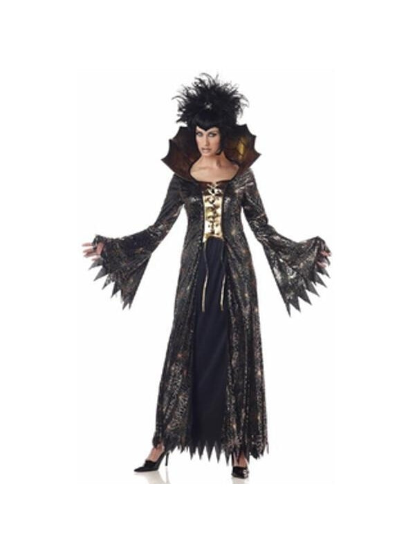 Adult Spider Witch Costume-COSTUMEISH