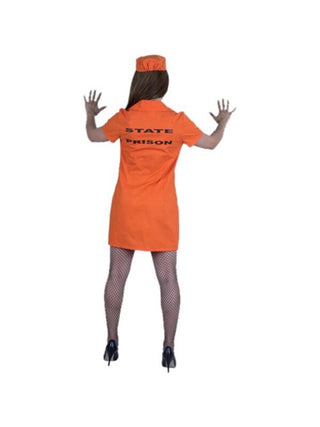 Adult Women's State Prison Costume-COSTUMEISH
