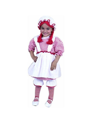 Toddler Cute Rag Doll Costume-COSTUMEISH