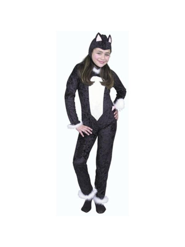 Child Cat Jumpsuit Costume-COSTUMEISH