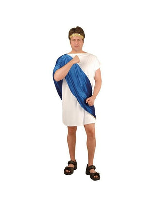 Adult Greek Toga Costume-COSTUMEISH