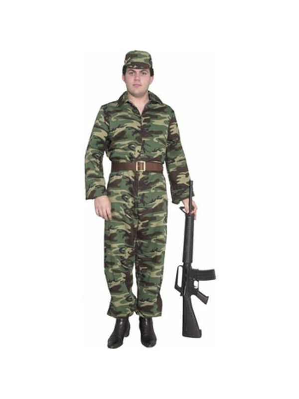 Adult ARMY GI Costume-COSTUMEISH