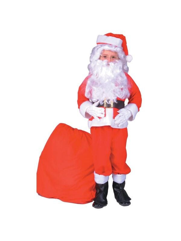 Child Santa Claus Costume Suit-COSTUMEISH