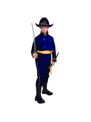 Child Union Officer Costume-COSTUMEISH