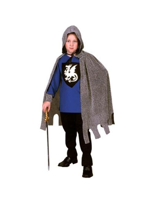 Child's Medieval Blue Dragon Knight-COSTUMEISH