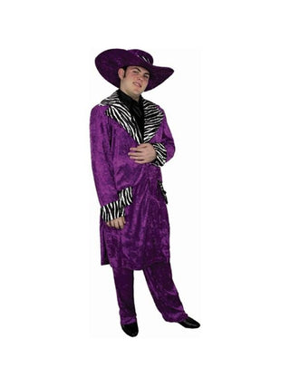 Adult Long Pimp Suit Costume-COSTUMEISH