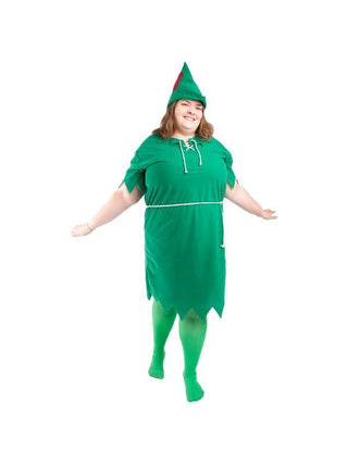 Adult Plus Size Peter Pan Costume-COSTUMEISH
