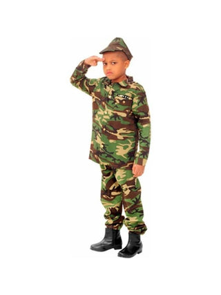 Child's Army GI Costume-COSTUMEISH
