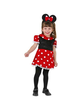 Toddler Mini Mouse Dress Costume-COSTUMEISH