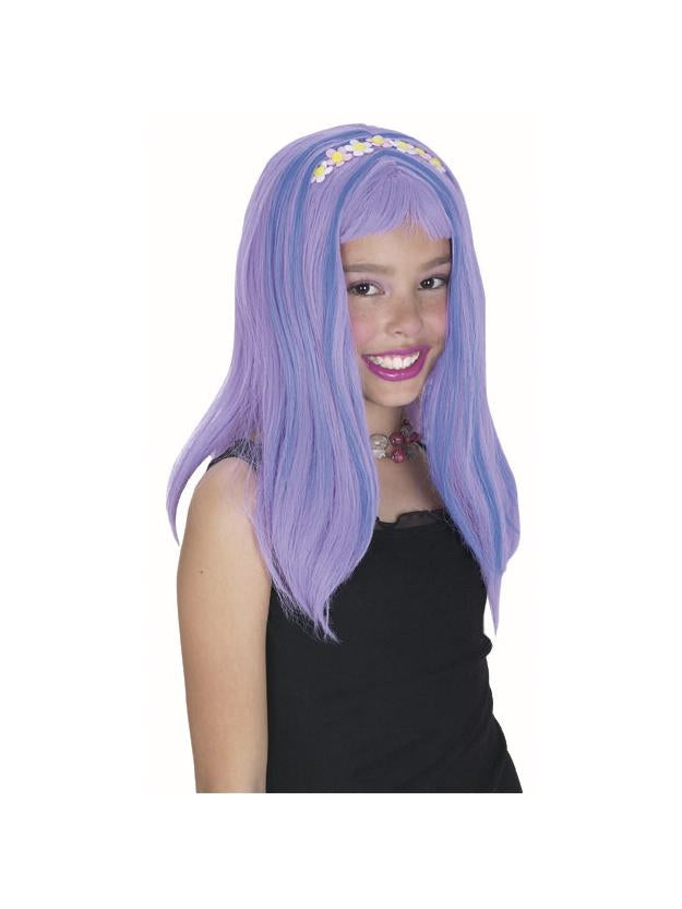 Child's Lavender Fairy Wig-COSTUMEISH