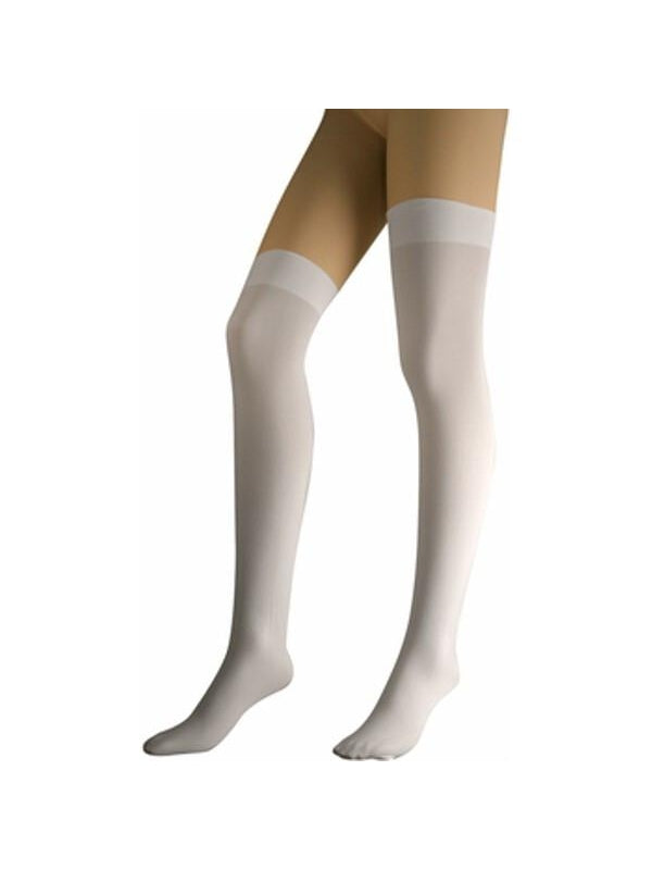 Adult White Thigh High Stockings-COSTUMEISH