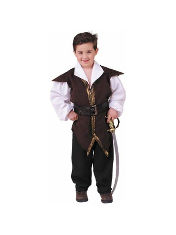 Childs Authentic Style Robin Hood Costume-COSTUMEISH