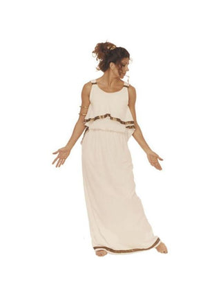 Adult Deluxe Plus Size Athena Costume-COSTUMEISH