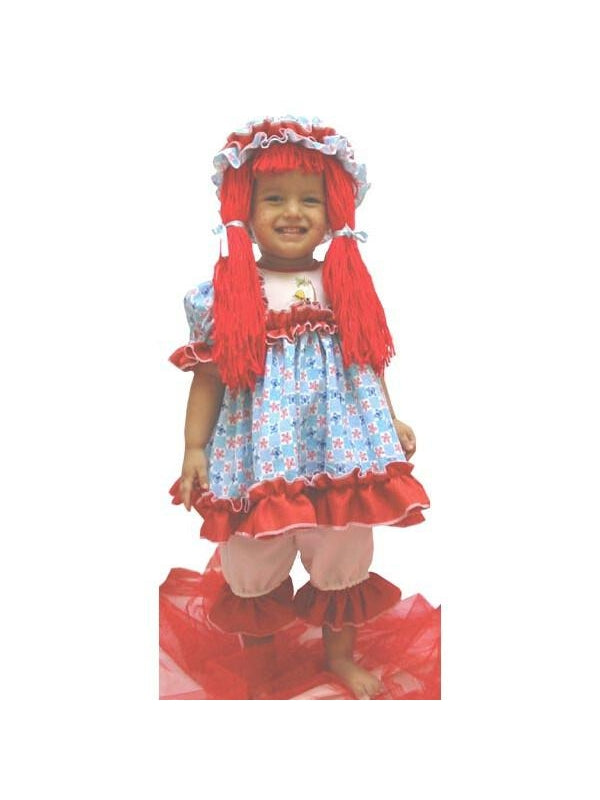 Toddler Deluxe Rag Doll Costume-COSTUMEISH