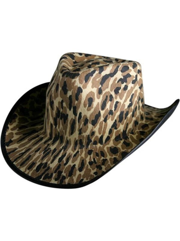 Leopard Cowboy Hat-COSTUMEISH