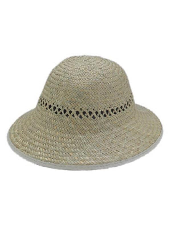 Seagrass Pith Helmet Hat-COSTUMEISH