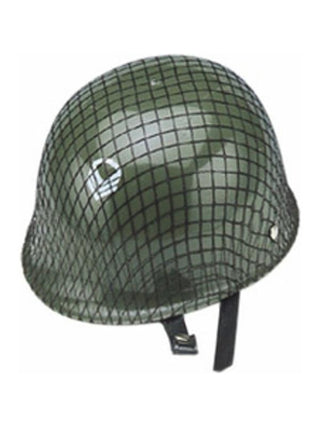 Child Plastic Army Helmet-COSTUMEISH