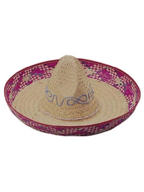 Straw Sombrero Hat-COSTUMEISH