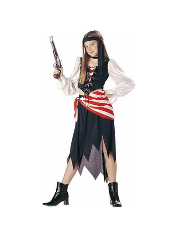 Child's Pirate Girl Costume-COSTUMEISH