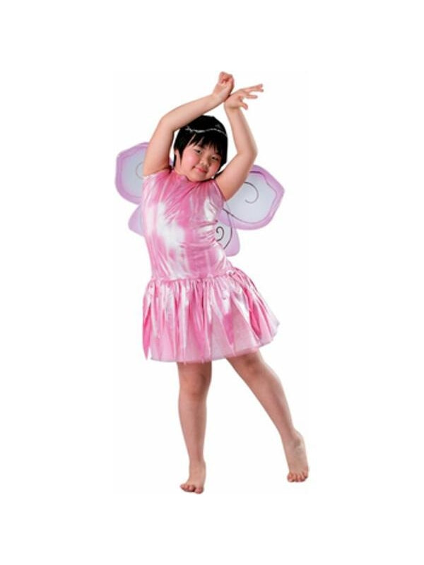 Child's Pink Fairy Costume Wings-COSTUMEISH