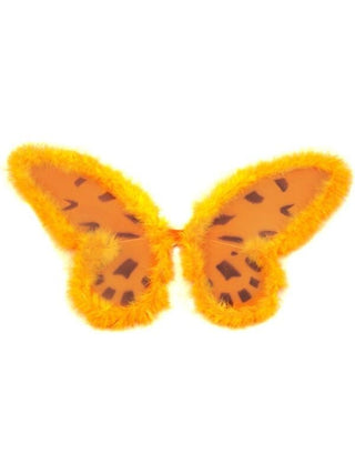 Child's Orange Butterfly Costume Wings-COSTUMEISH