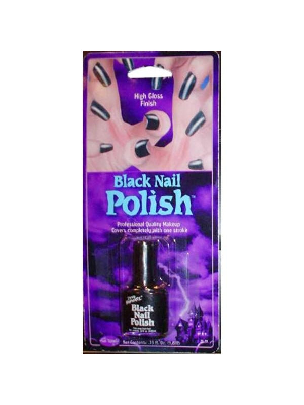 Adult Black Nail Polish-COSTUMEISH