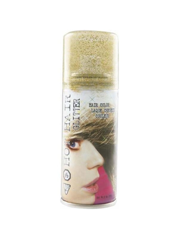 Adult Gold Glitter Hair Spray-COSTUMEISH