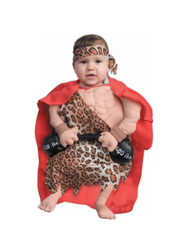 Baby Muscle Man Costume-COSTUMEISH