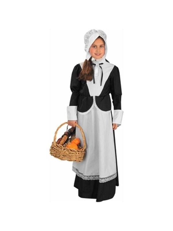 Childs Puritan Girl Costume-COSTUMEISH