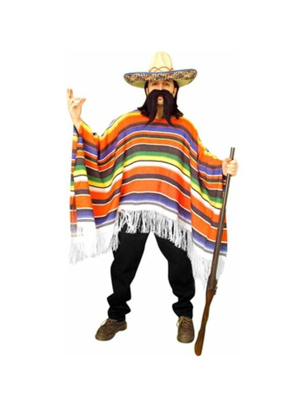 Adult Mexican Serape Costume-COSTUMEISH