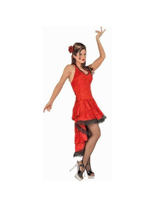 Adult Deluxe Flamenco Dancer Costume-COSTUMEISH