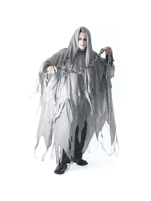 Adult Grey Ghost Costume-COSTUMEISH