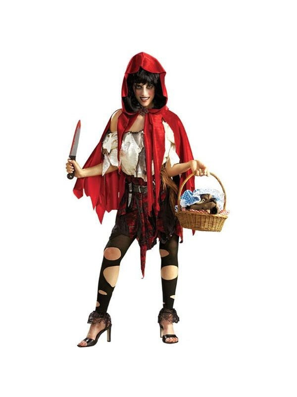 Adult Little Dead Riding Hood Costume-COSTUMEISH