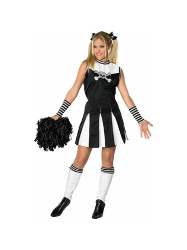 Teen Bad Spirit Cheerleader Costume-COSTUMEISH
