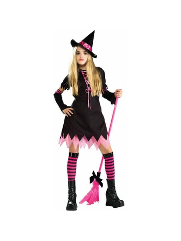 Teen Black Magic Witch Costume-COSTUMEISH
