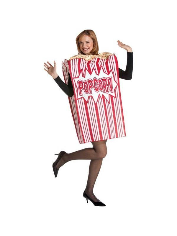 Adult Popcorn Costume-COSTUMEISH