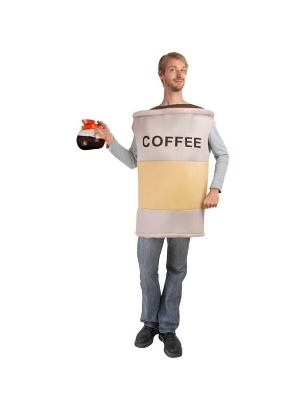 Adult Coffee Cup Costume-COSTUMEISH