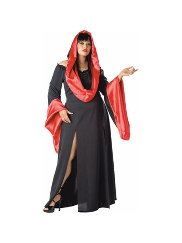 Adult Plus Size Sexy Horror Robe-COSTUMEISH