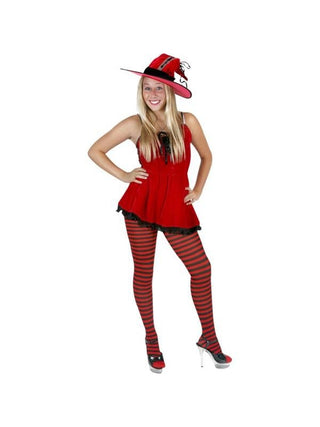Teen Red Hot Witch Costume-COSTUMEISH