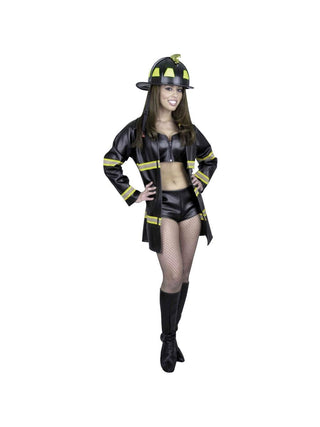 Adult Sexy 3 PC Fire Lady Costume-COSTUMEISH