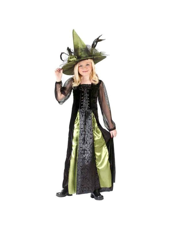 Childs Goth Maiden Witch Costume-COSTUMEISH